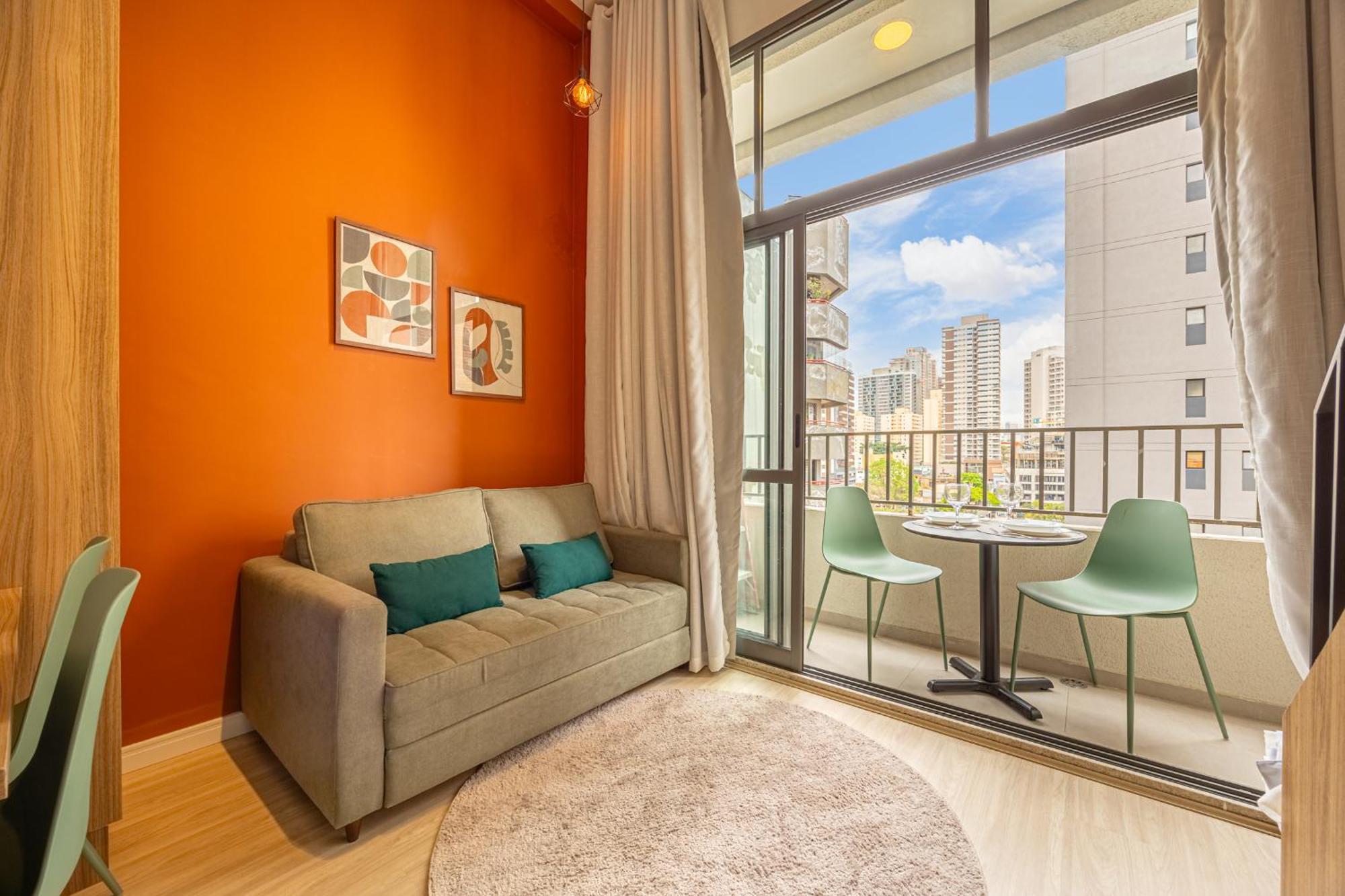 Apartamento Easy Star - Belo Com Mezanino No Coracao Do Brooklin - Mo01i