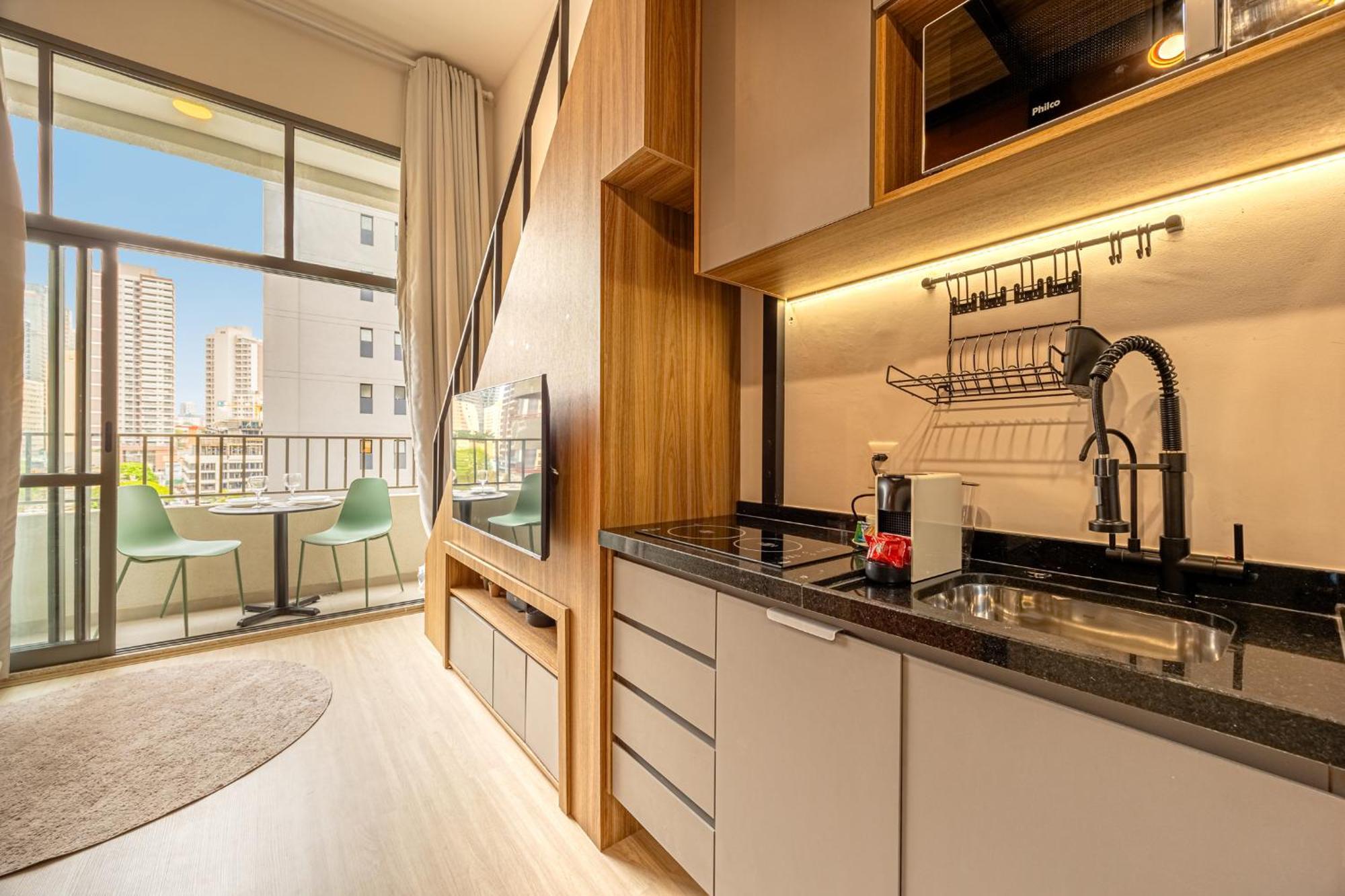 Easy Star - Belo Com Mezanino No Coracao Do Brooklin - Mo01i Apartamento *