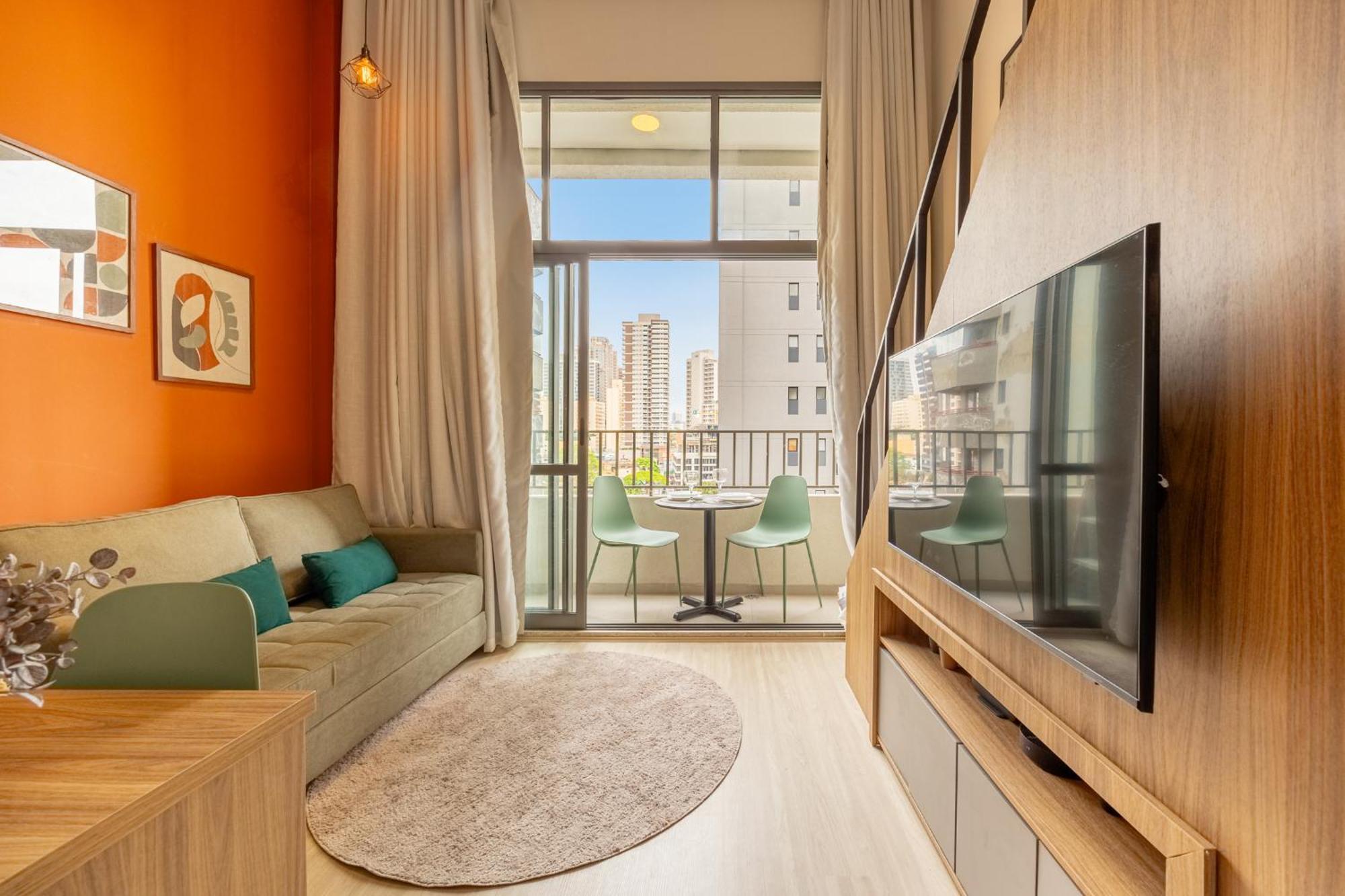 Easy Star - Belo Com Mezanino No Coracao Do Brooklin - Mo01i Apartamento São Paulo