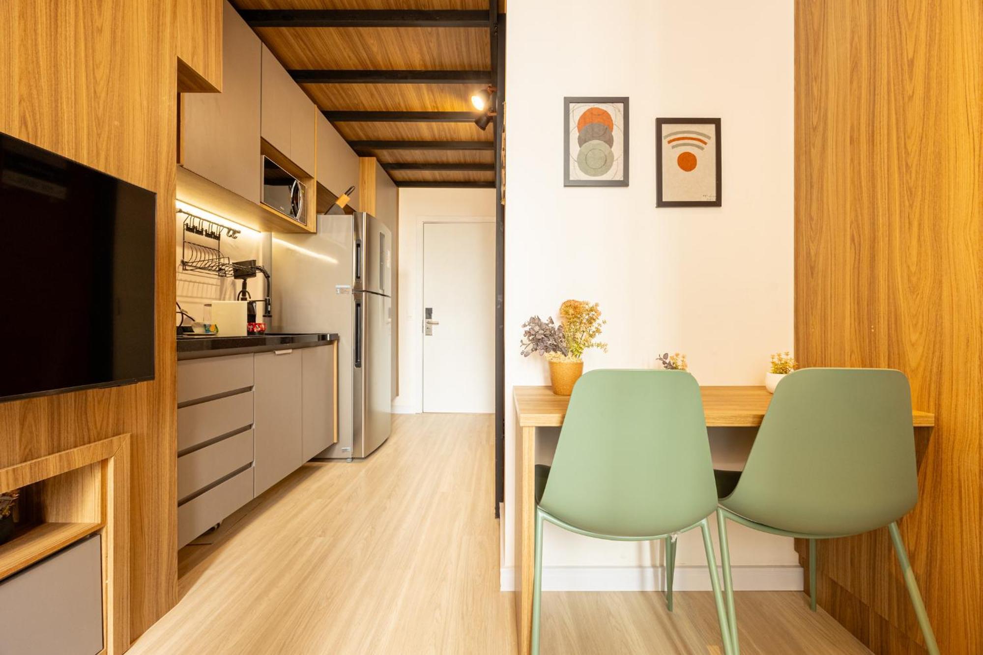 Apartamento Easy Star - Belo Com Mezanino No Coracao Do Brooklin - Mo01i
